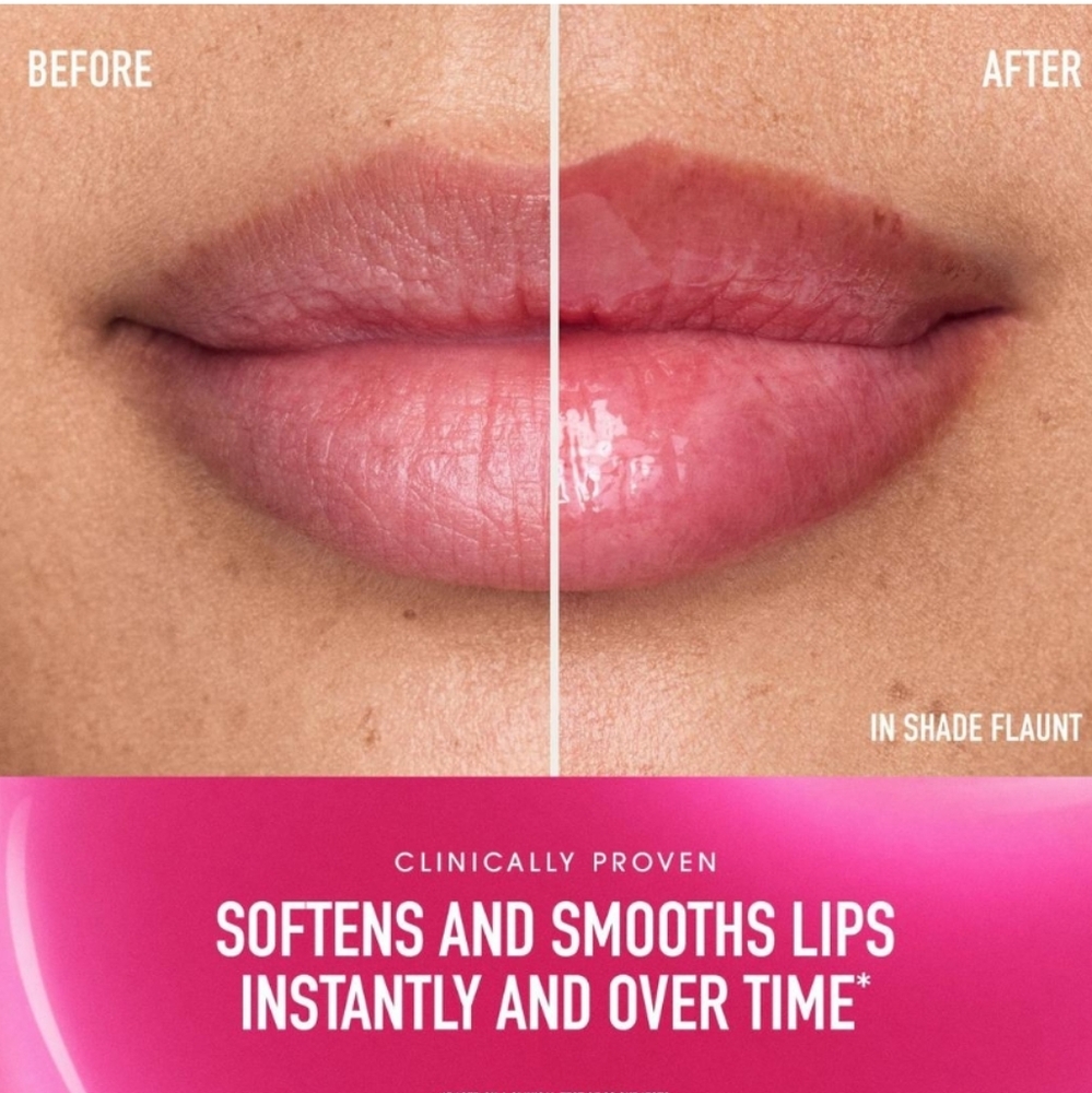 NIB BARE MINERALS NOURISHING LIP OIL FLAUNT - Picture 7 of 16